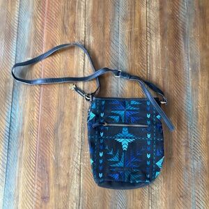 Women’s Lucky Brand Bucket Crossbody Bag Embroidered